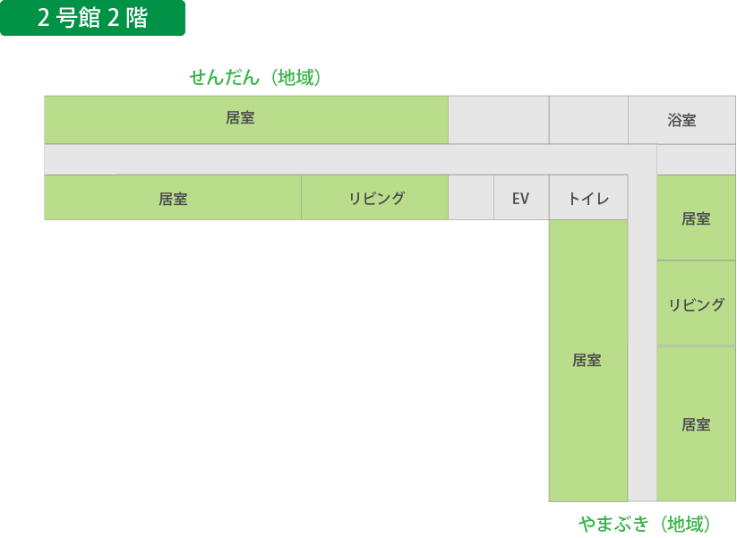 2号館2F見取り図